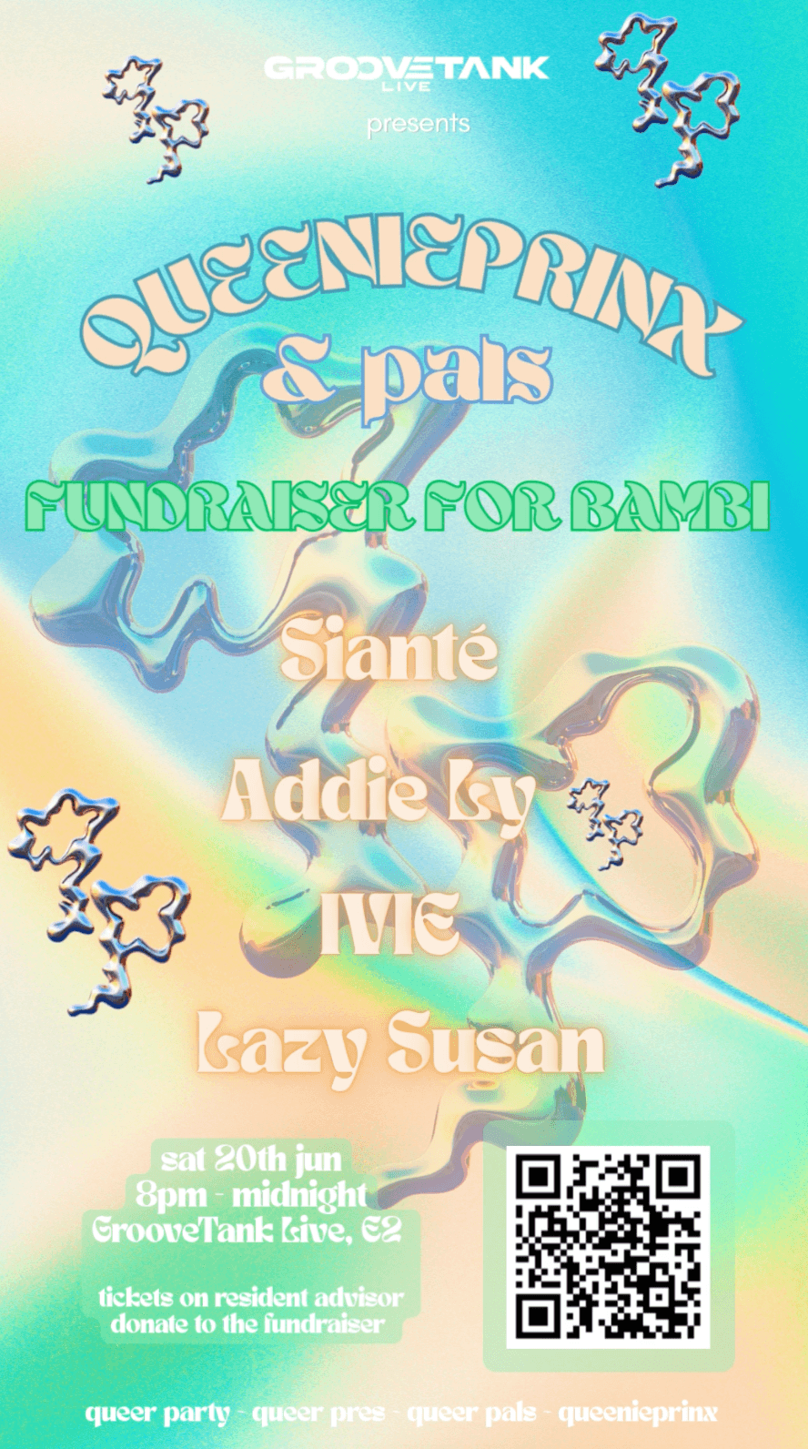 QUEENIEPRINX&pals FUNDRAISER FOR BAMBI