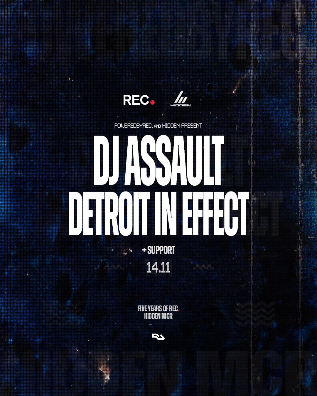 DJ ASSAULT & Detroit In Effect - REC. x Hidden