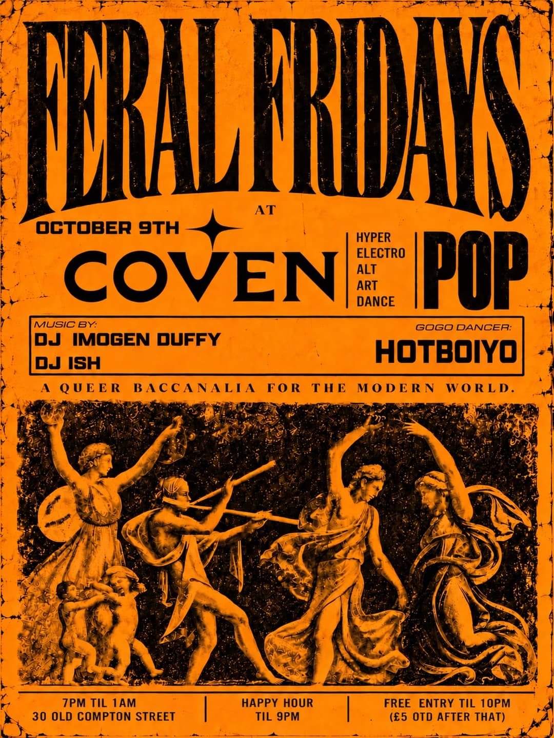 COVEN presents: FERAL FRIDAYS