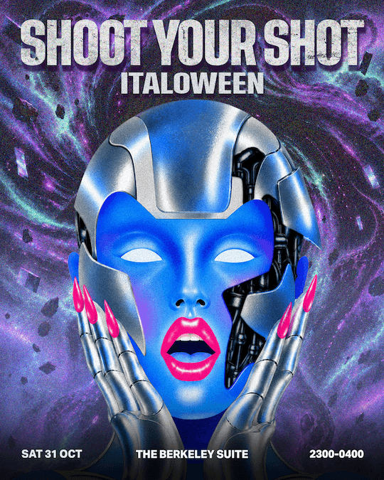 Shoot Your Shot presents ITALOWEEN