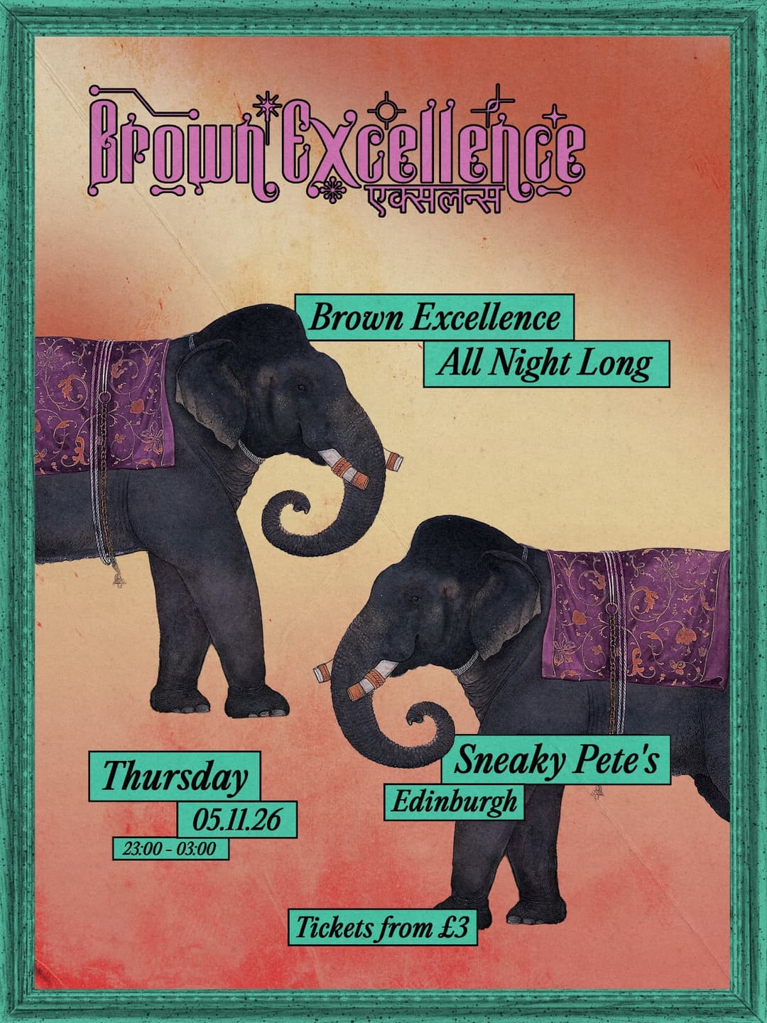 Brown Excellence gets Sneaky