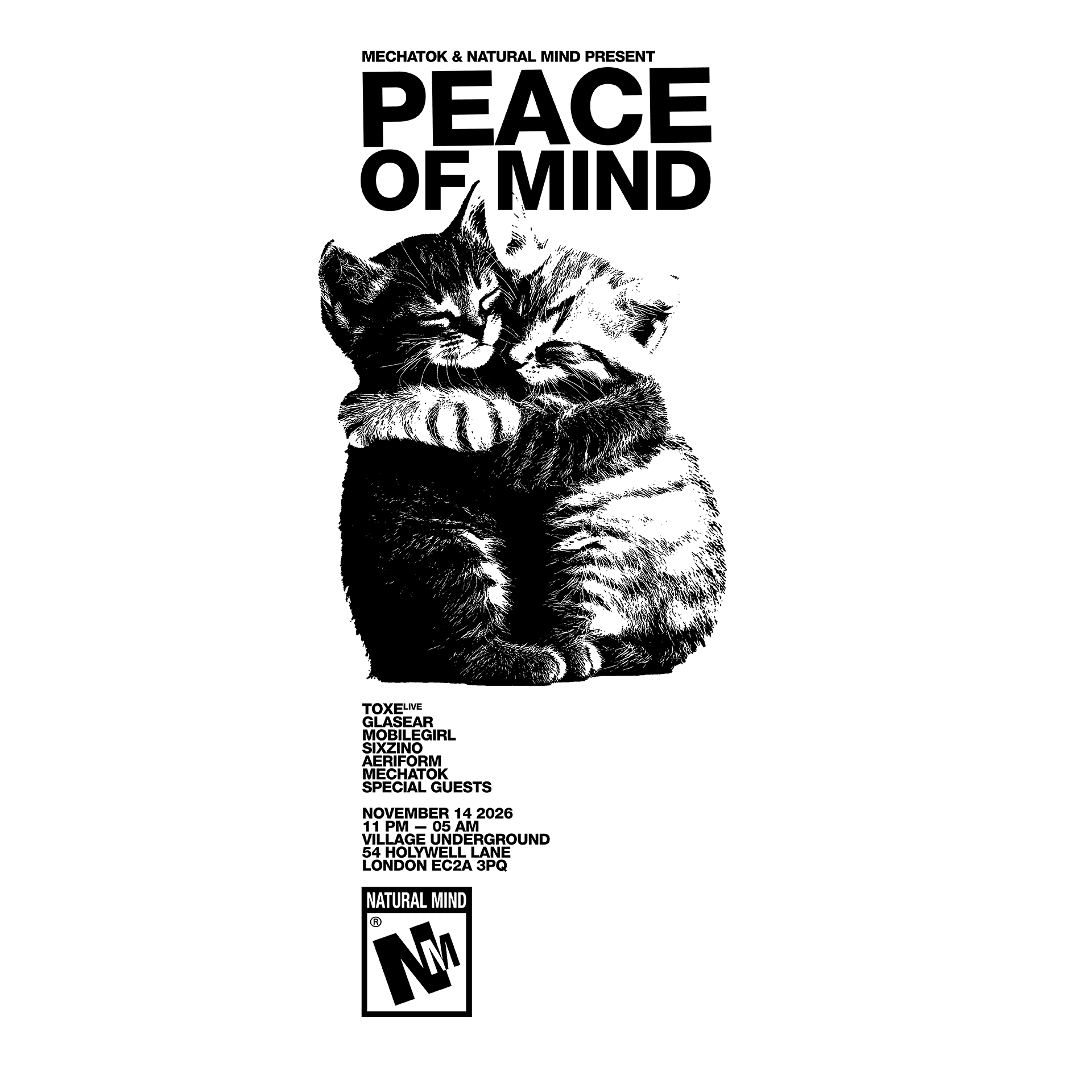 Mechatok & Natural Mind presents: Peace of Mind