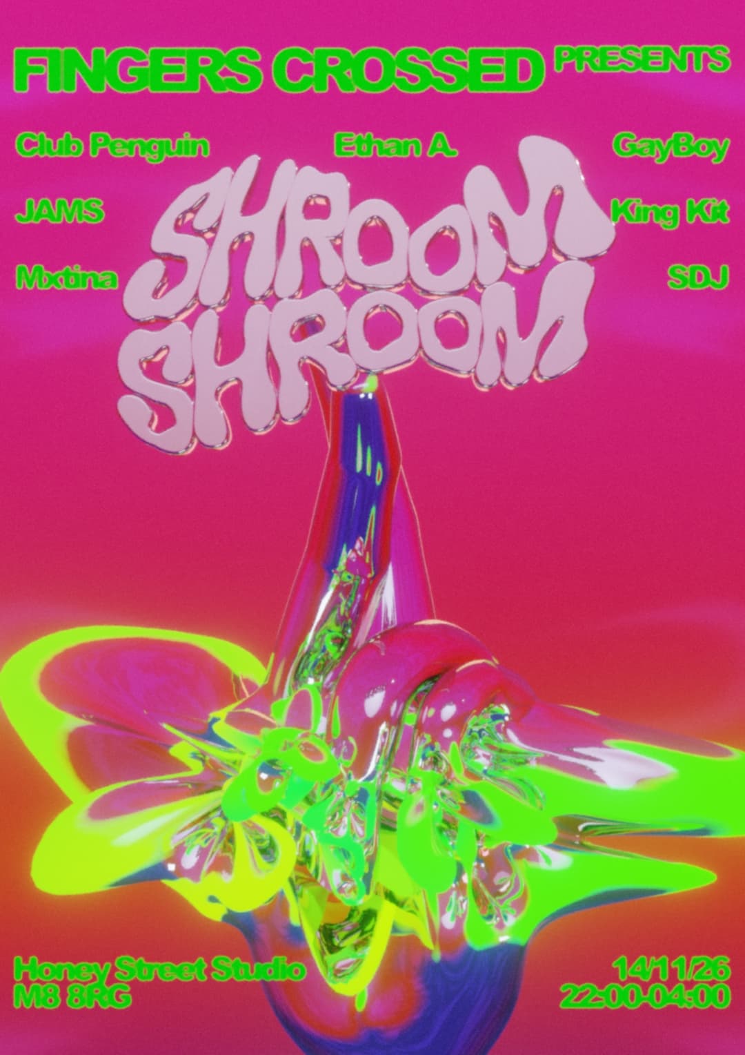 Fingers Crossed: Shroom Shroom