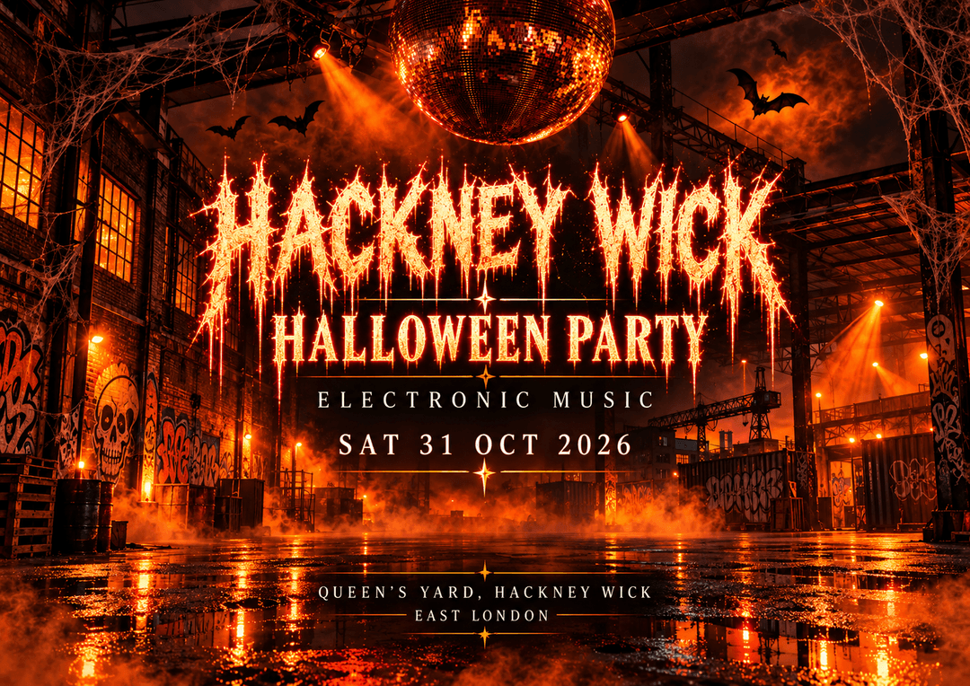 Halloween Party In Hackney Wick with Electronic Music