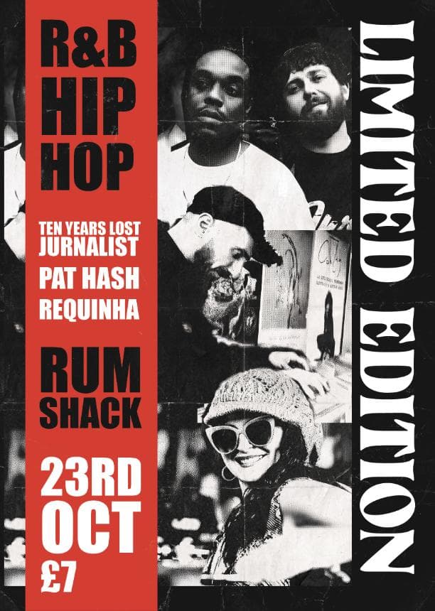 Limited Edition (Hip Hop \ RnB) TYL x Jurnalist with Pat Hash and ReQuinha