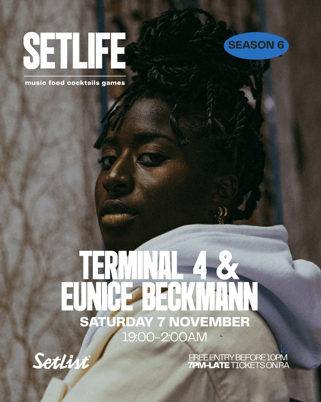 SETLIFE presents Eunice Beckmann & Terminal 4 at Setlist @ Somerset House