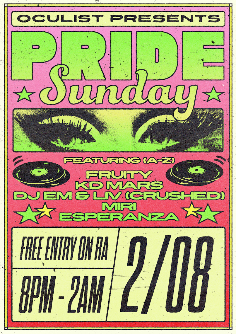 PRIDE SUNDAY PARTY