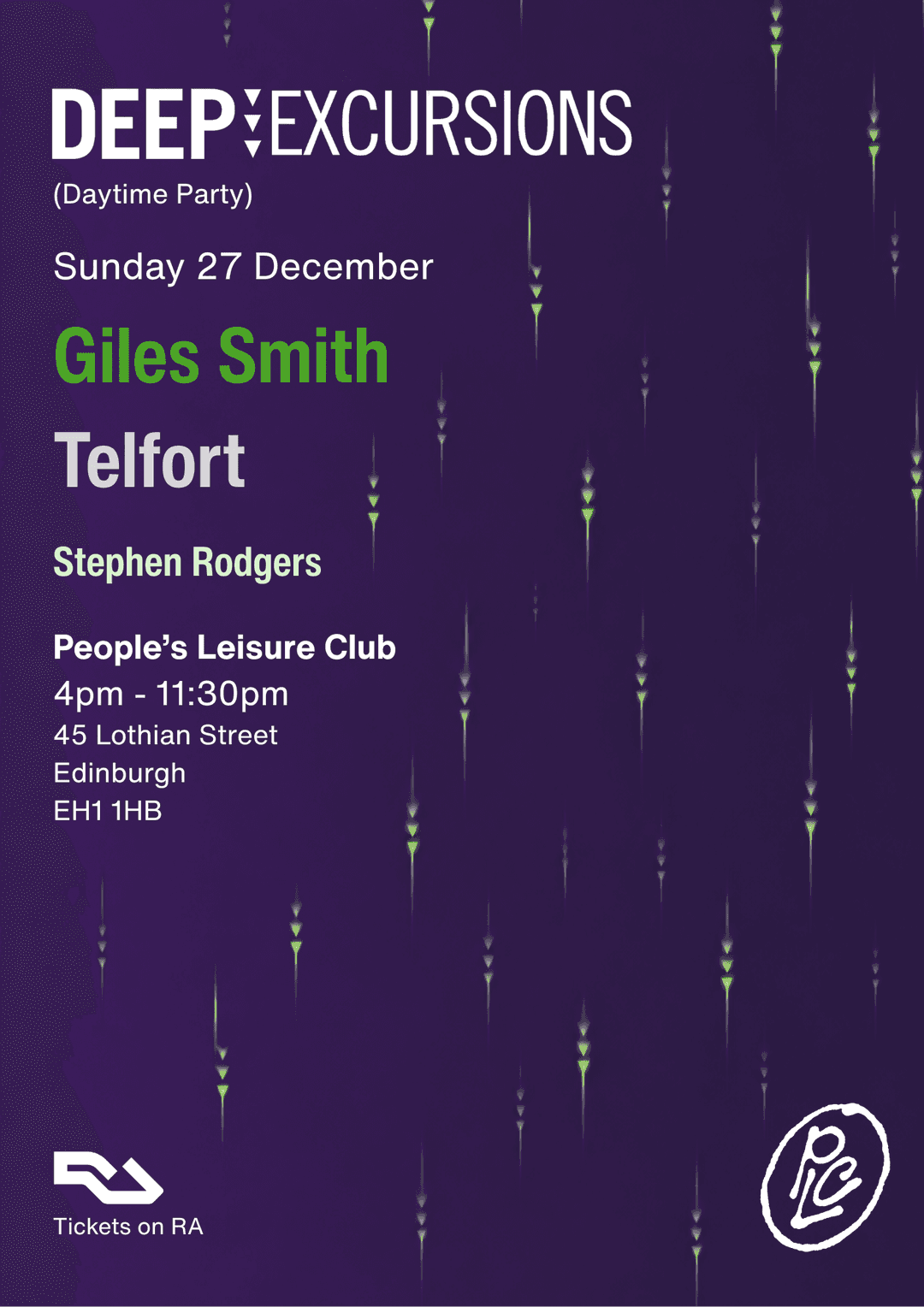 Deep Excursions (Daytime): Giles Smith & Telfort