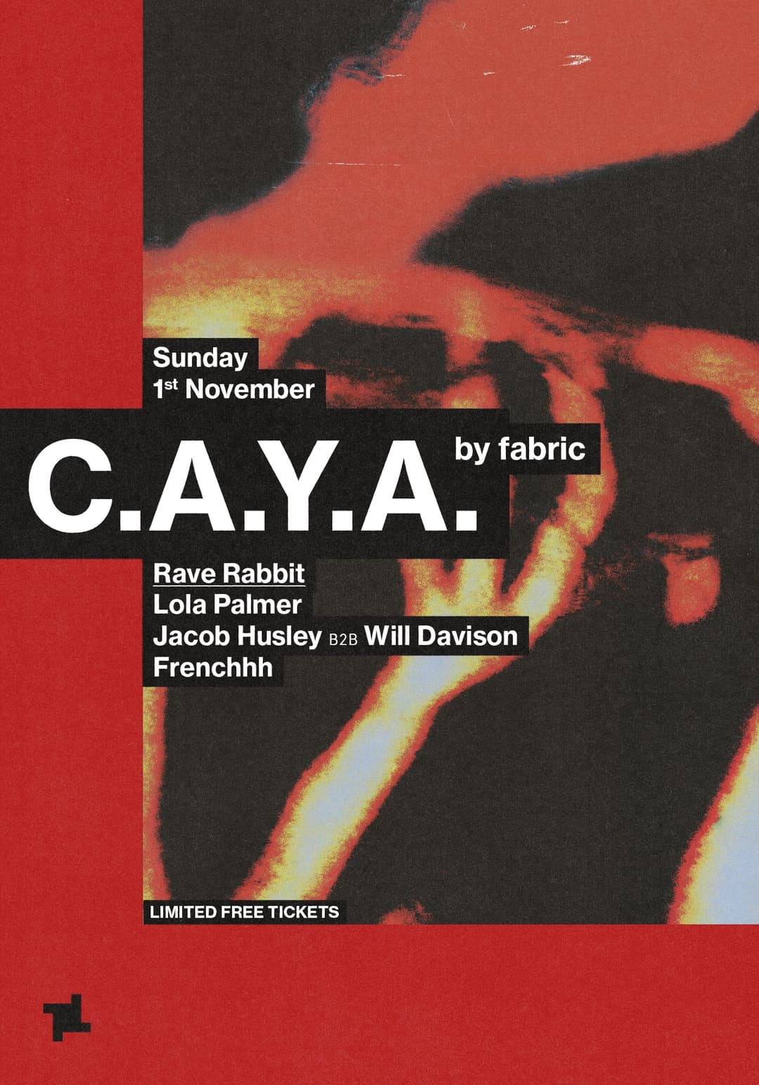 CAYA by fabric: Rave Rabbit - Lola Palmer, Jacob Husley B2B Will Davison, Frenchhh