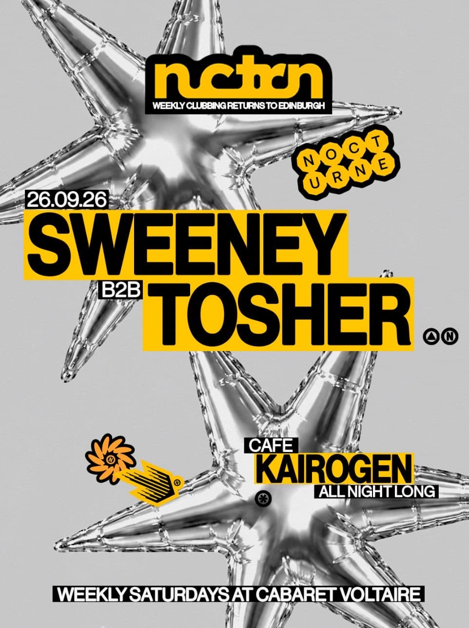 NCTRN024: Club Nocturne presents Sweeney b2b Tosher