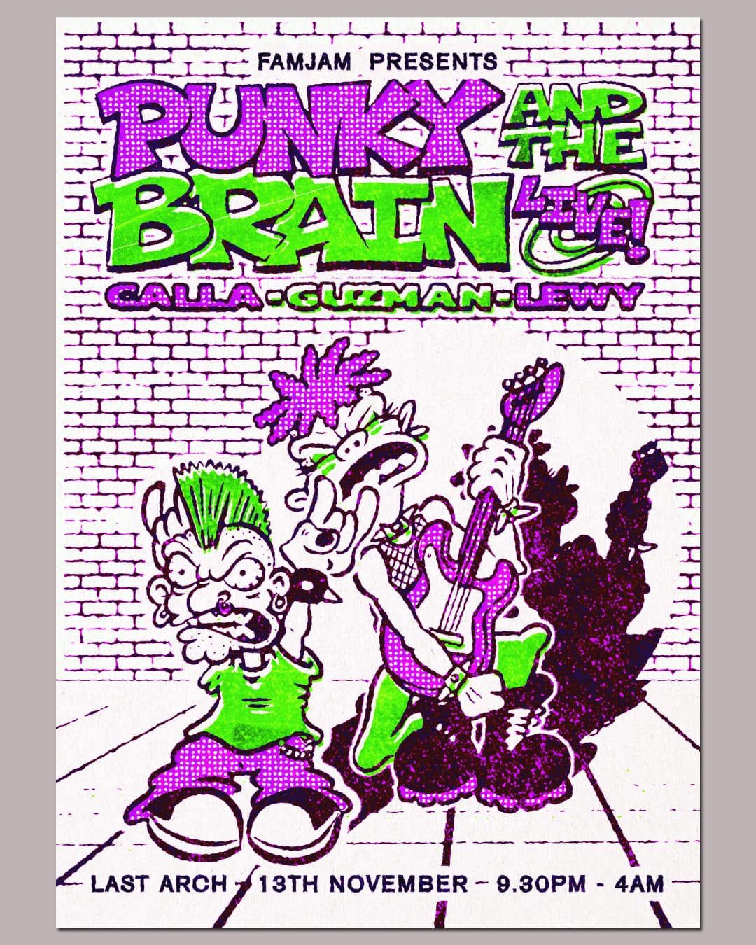 FAM JAM PRESENTS: Punky and the Brain