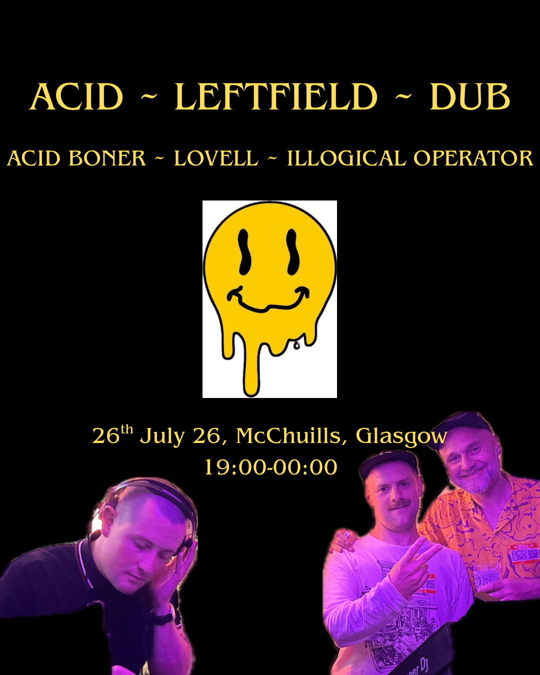 ACID ~ LEFTFIELD ~ DUB — Acid Boner - LOVELL - Illogical Operator