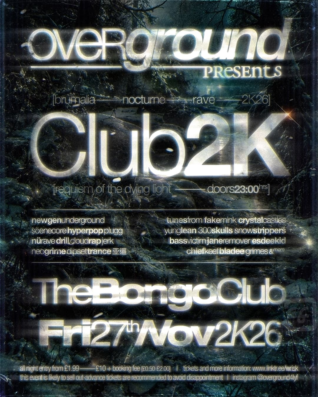 OV℮RGROUND✦CLUB2K³