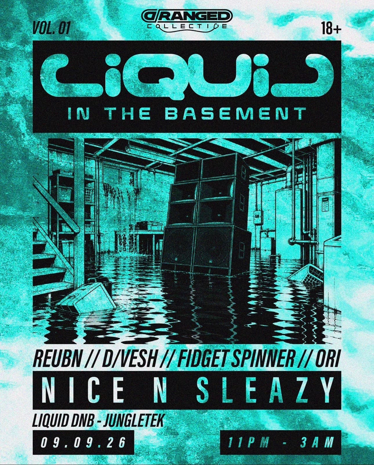 LIQUID IN THE BASEMENT (FREE ENTRY)