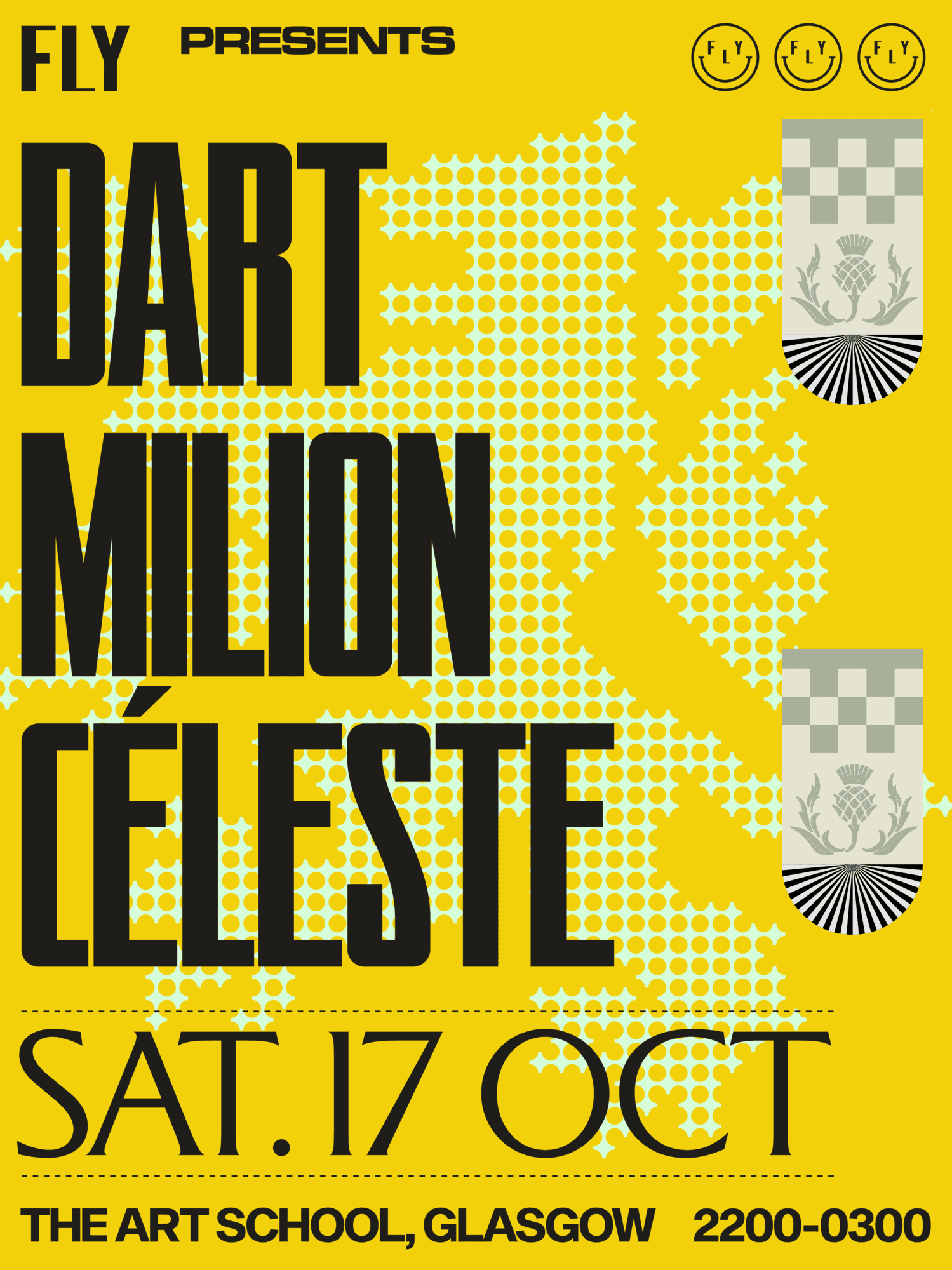 FLY - DART, Milion & Céleste
