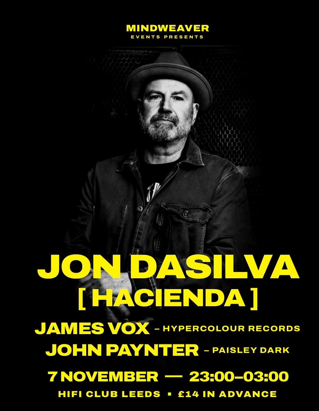 Mindweaver Events presents Jon Dasilva