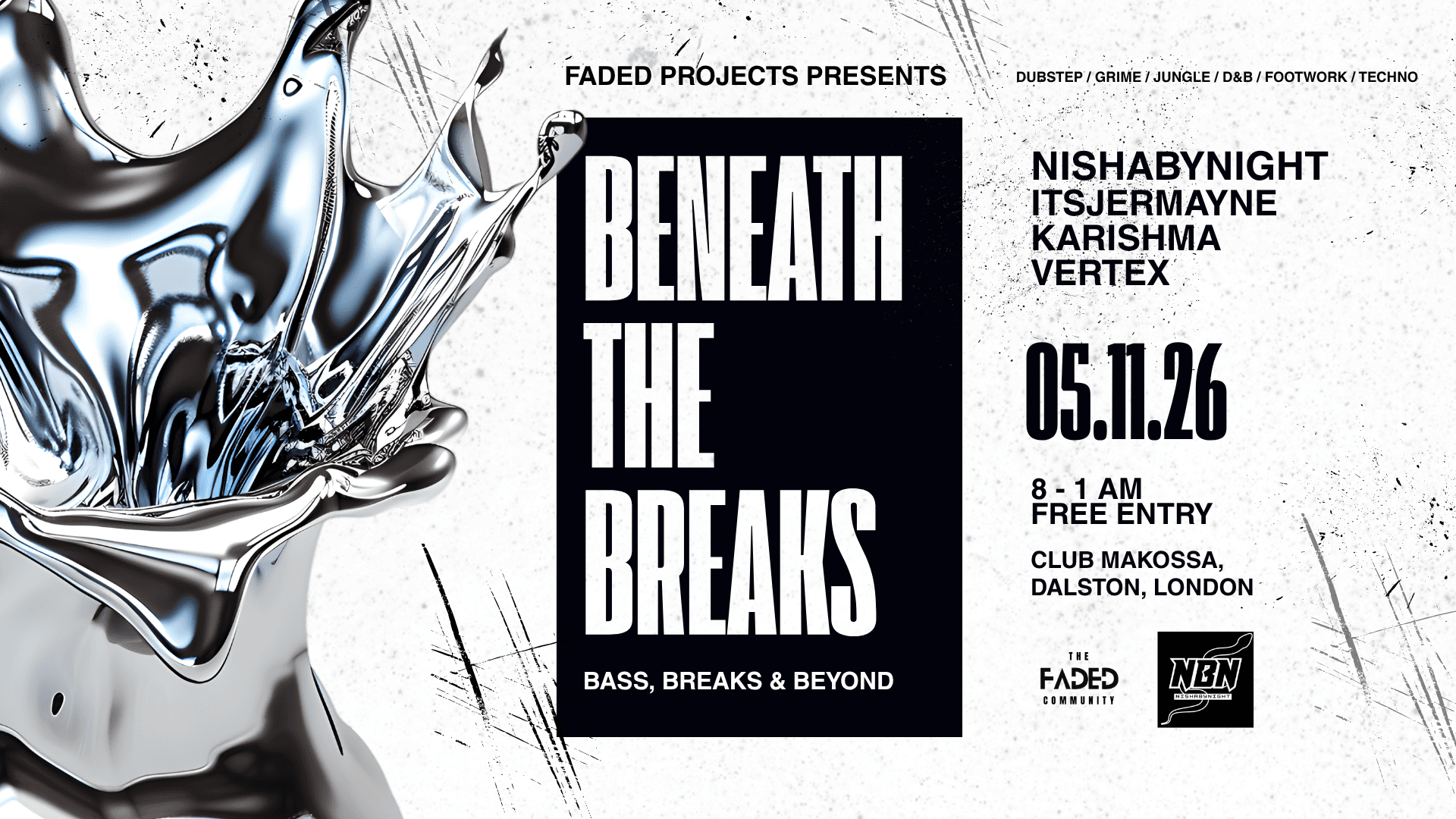 FADED PRESENTS PROJECT: BENEATH THE BREAKS