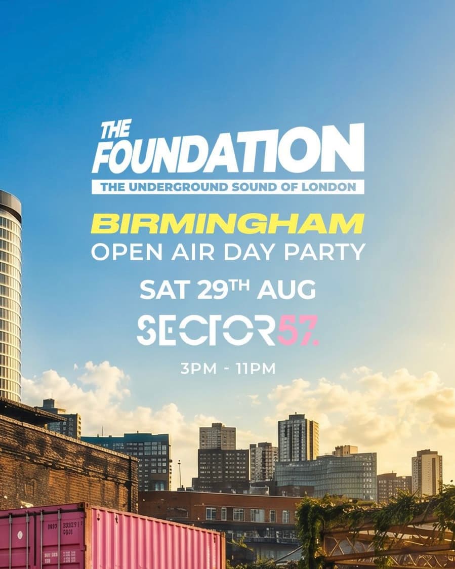 The Foundation - Open Air Day Party - Birmingham
