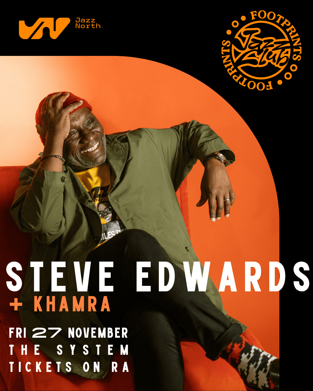 Footprints Jazz Club: Steve Edwards + Khamra