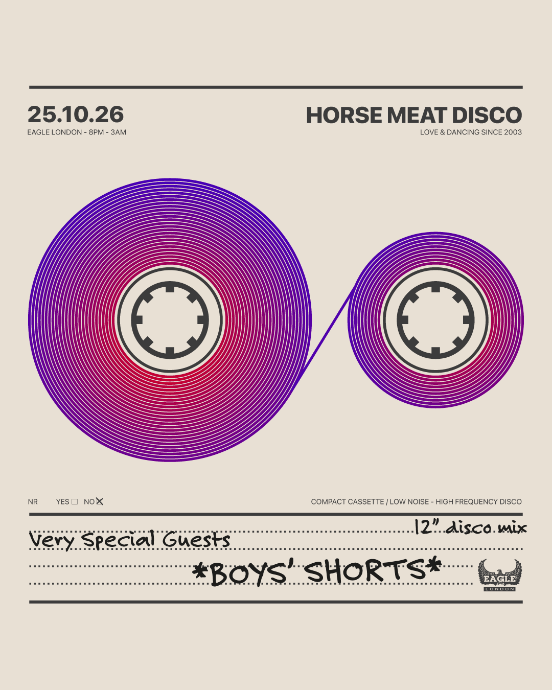 Horse Meat Disco at Eagle London