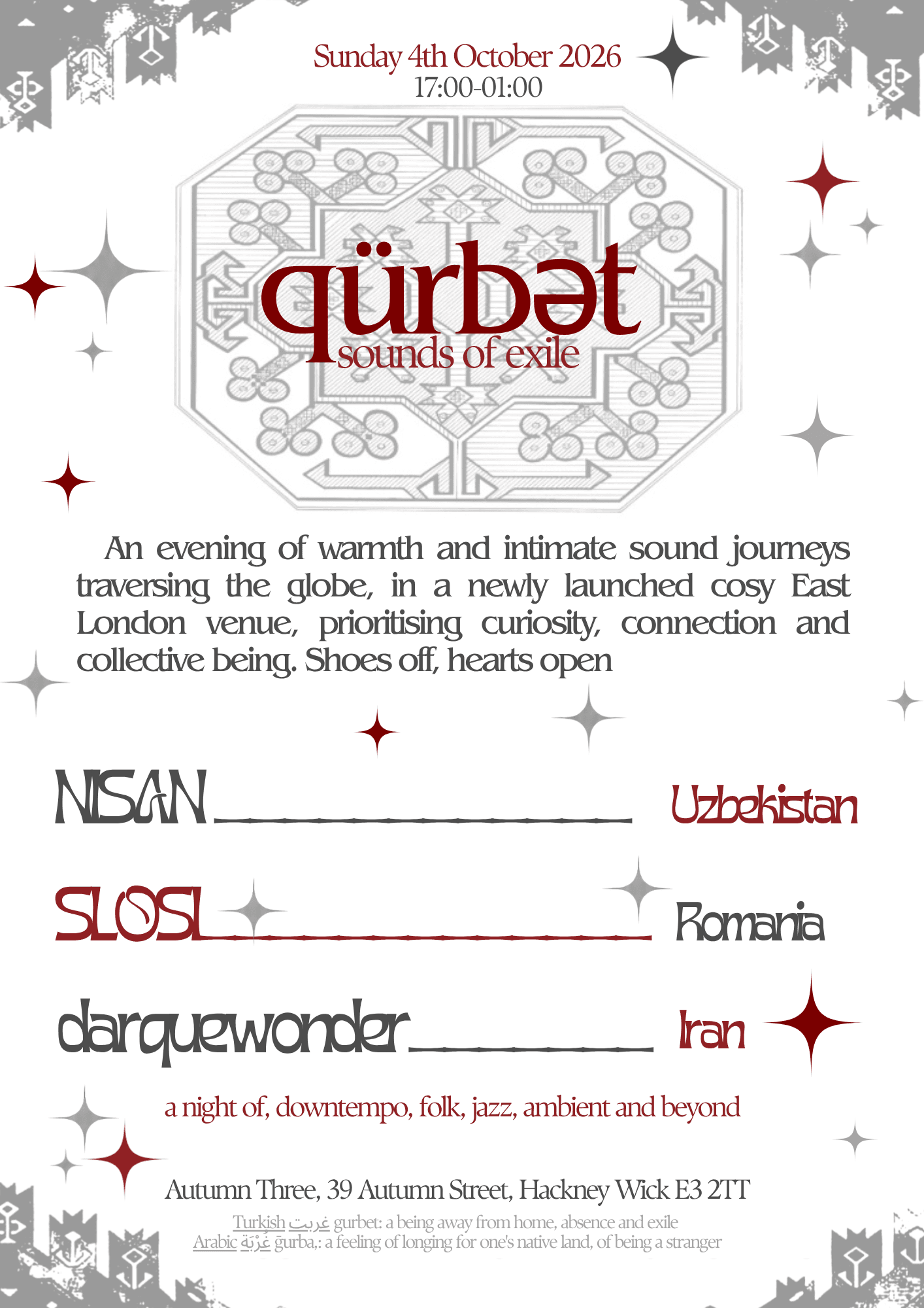 qürbət: sounds of exile |||