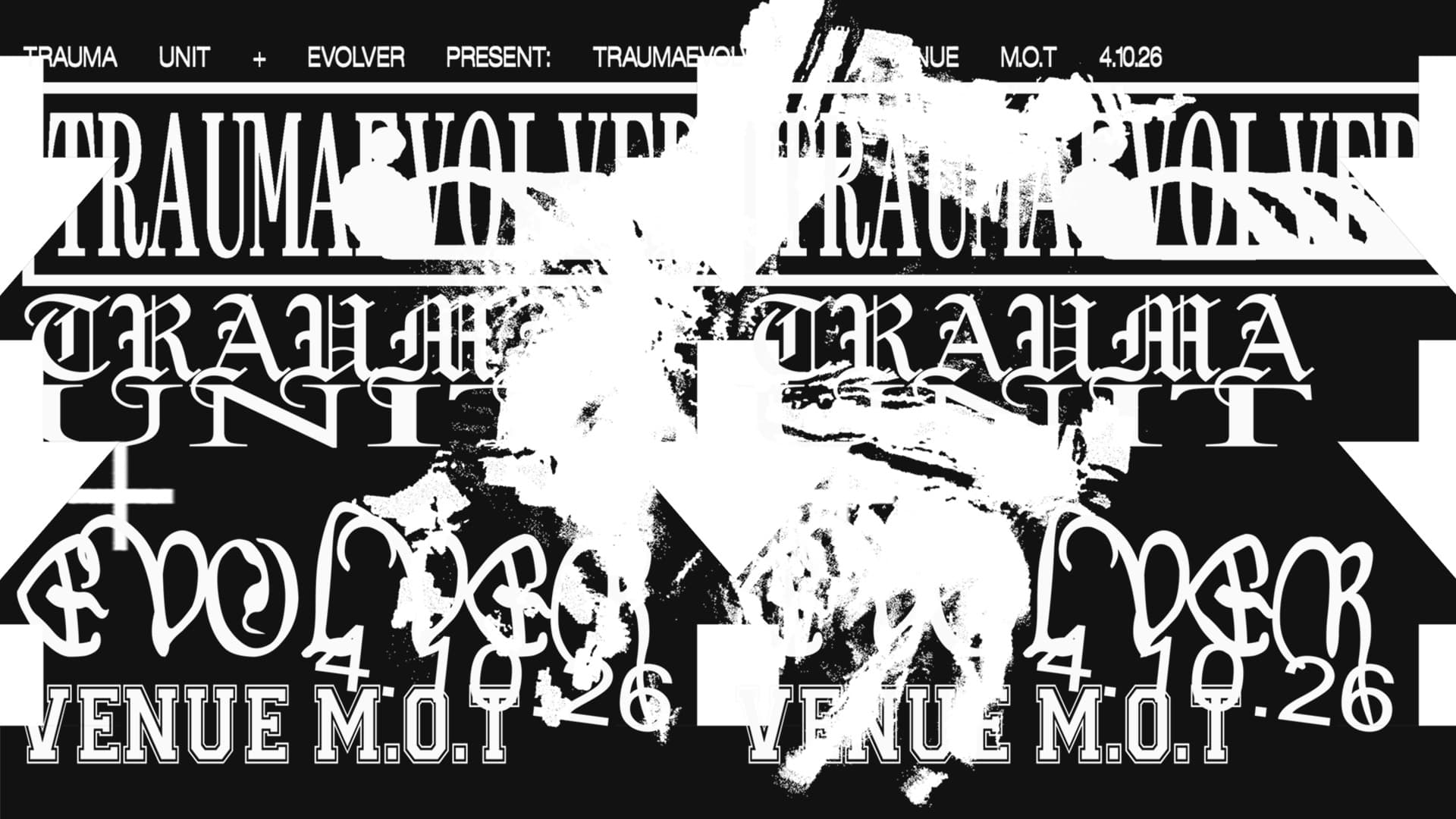 TraumaEVOLVER with Peak Sinner, Ship Sket, Async Figure at Venue MOT