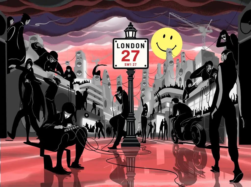 Upcoming event poster at NUMBER 90 LONDON