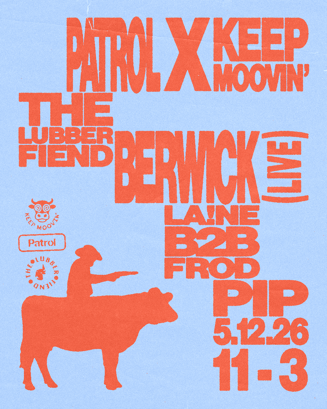 Patrol Records x Keep Moovin' presents... Berwick (Live)