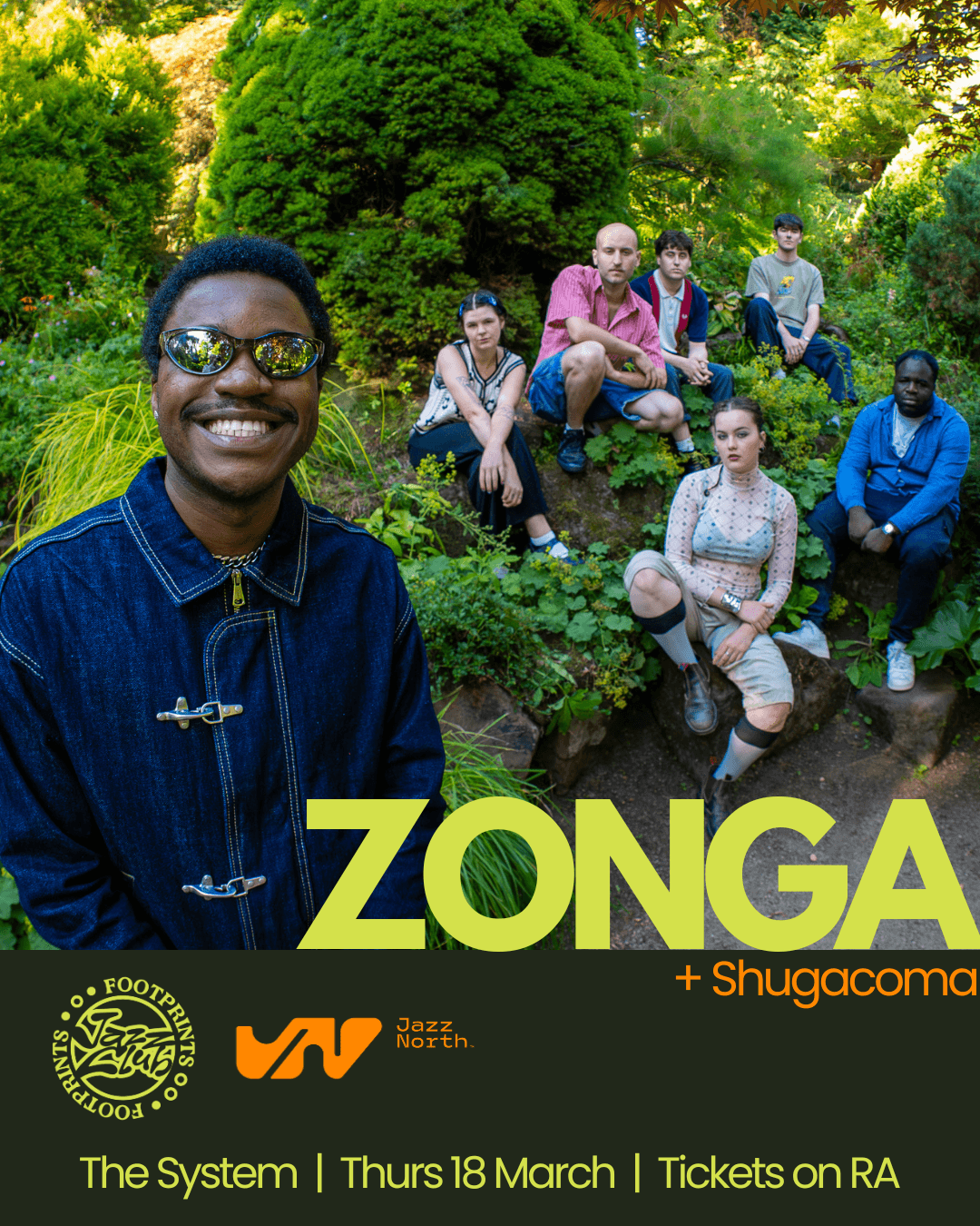Footprints Jazz Club: ZONGA + Shugacoma