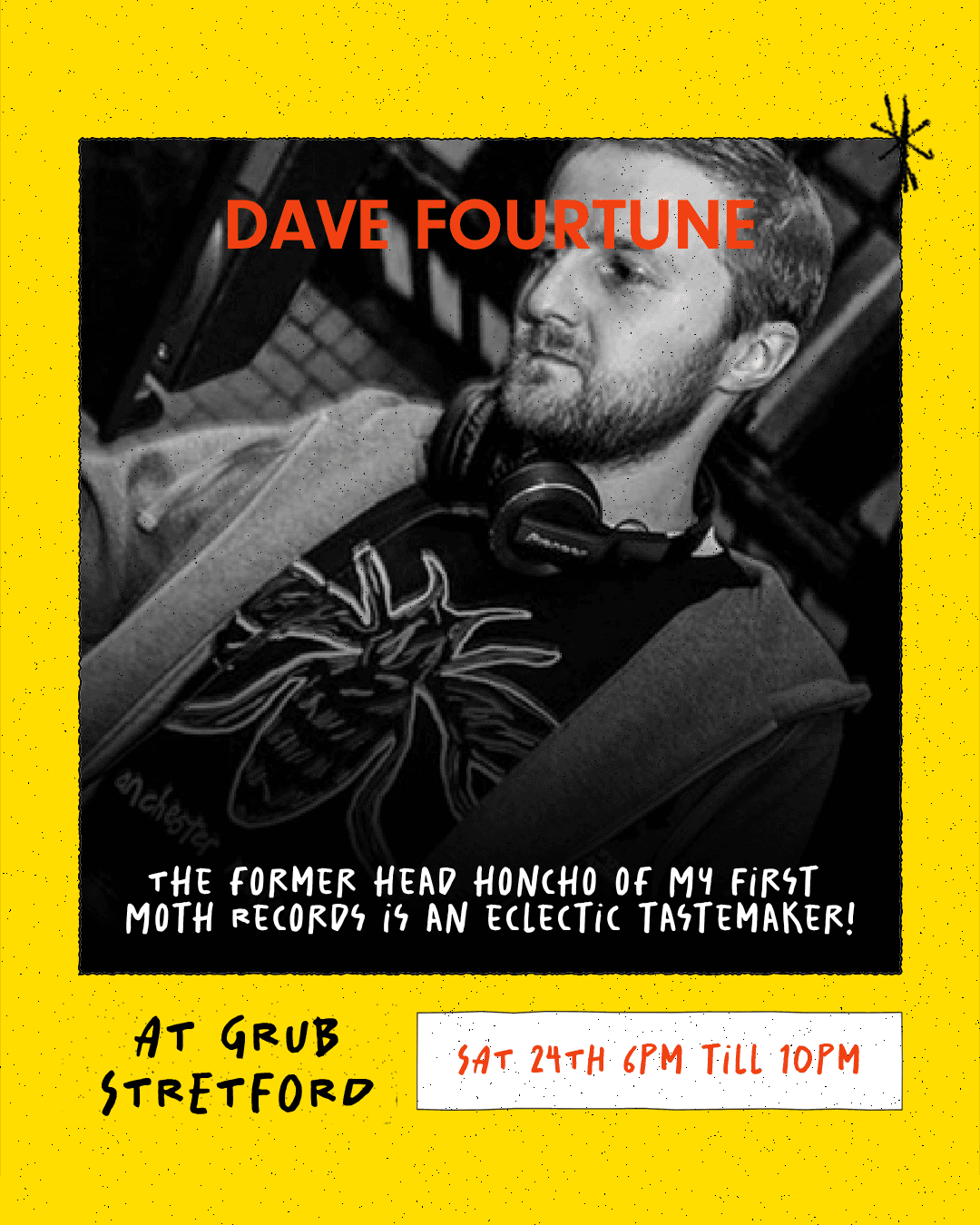 GRUB Stretford: DJ Dave Fortune
