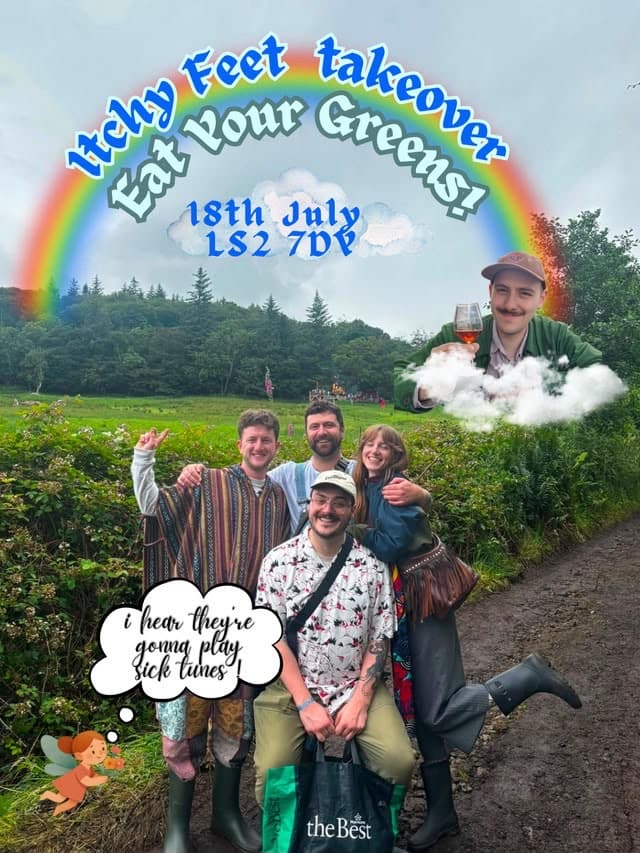 Itchy Feet Takeover: Eat Your Greens