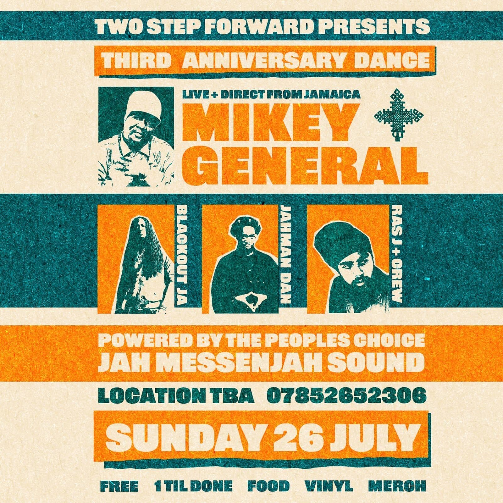 TWO STEP FORWARD THIRD ANNIVERSARY: MIKEY GENERAL, BLACKOUT JA, JONAH DAN