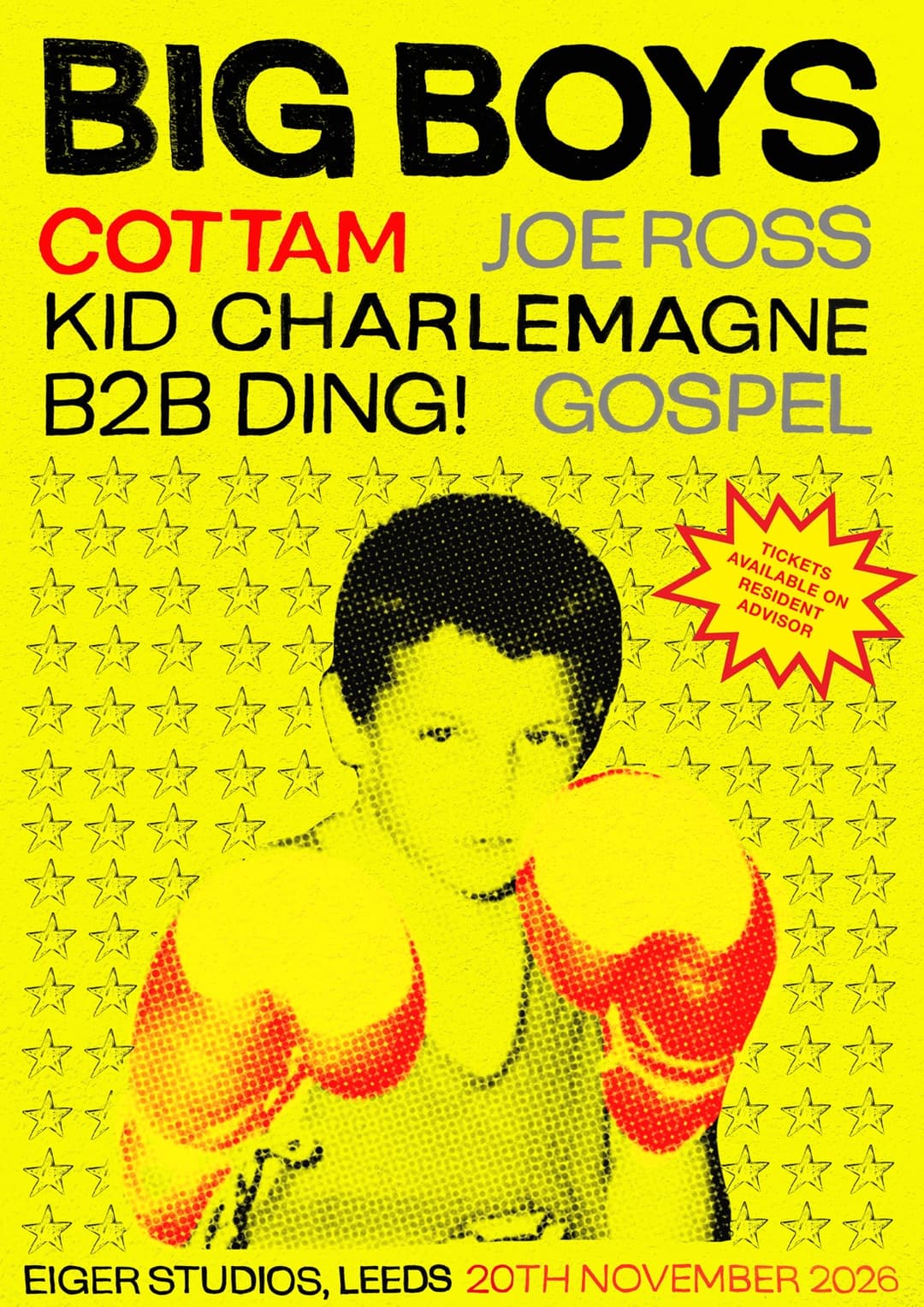 Big Boys presents Opening Night with Cottam