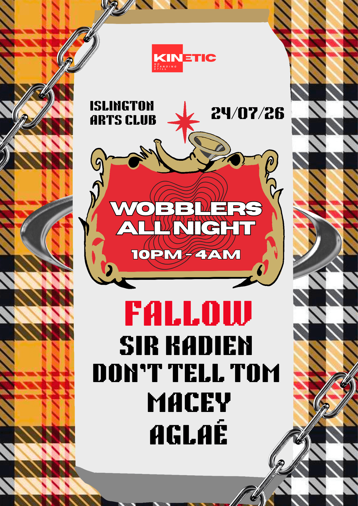 KINETIC presents Fallow & friends: Bassline & UKG all night
