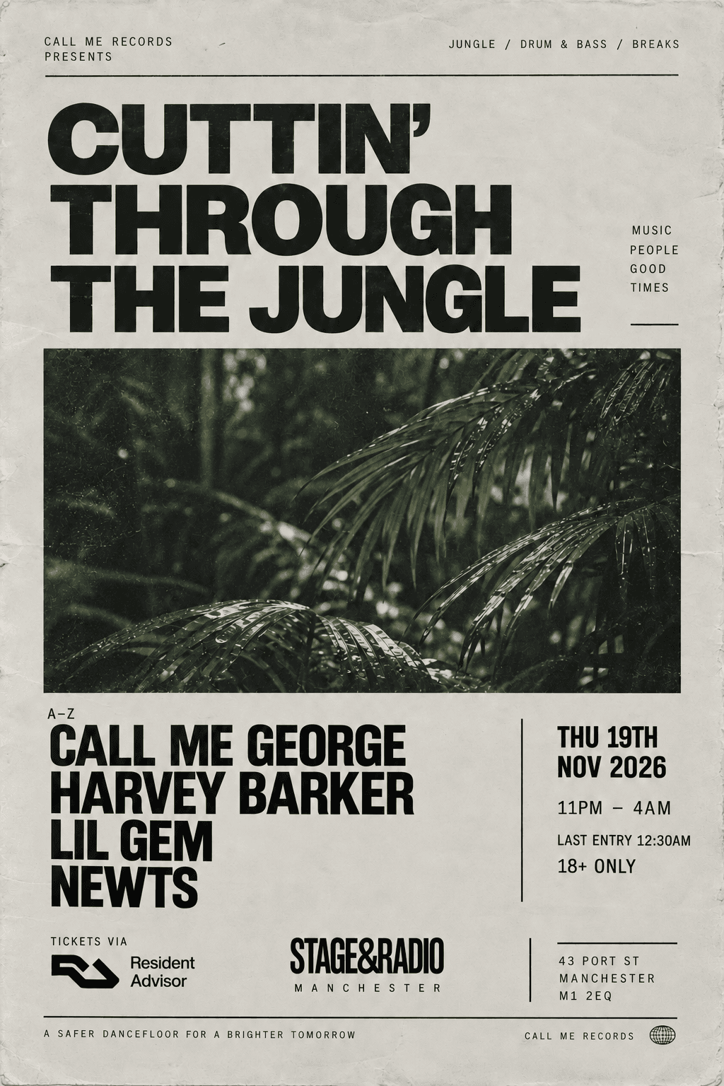 Cuttin' Through The Jungle - Call Me George & Friends
