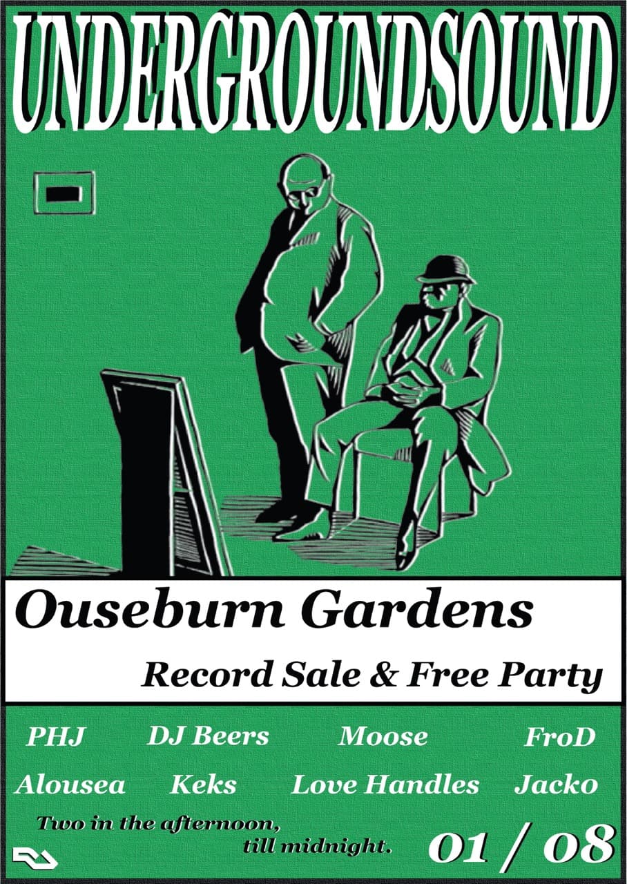 UNDERGROUND SOUND: Record Sale & Free Party