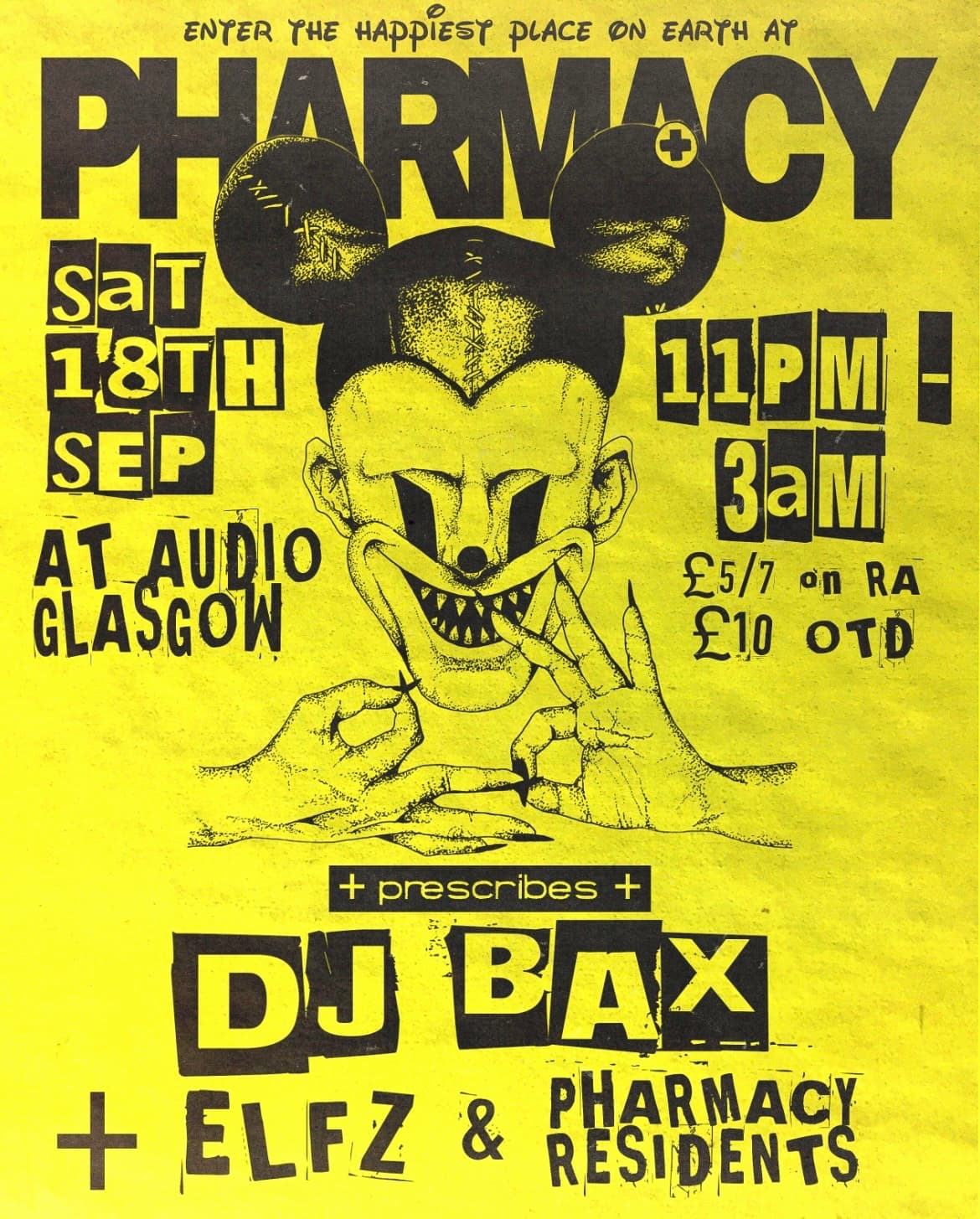 Pharmacy prescribes DJ BAX + ELFZ