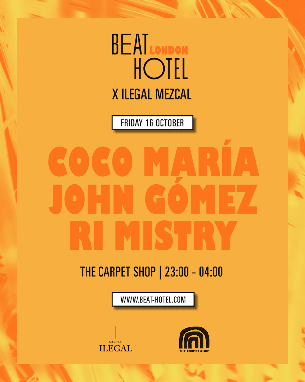 Beat Hotel: Coco Maria, John Gomez & Ri Mistry