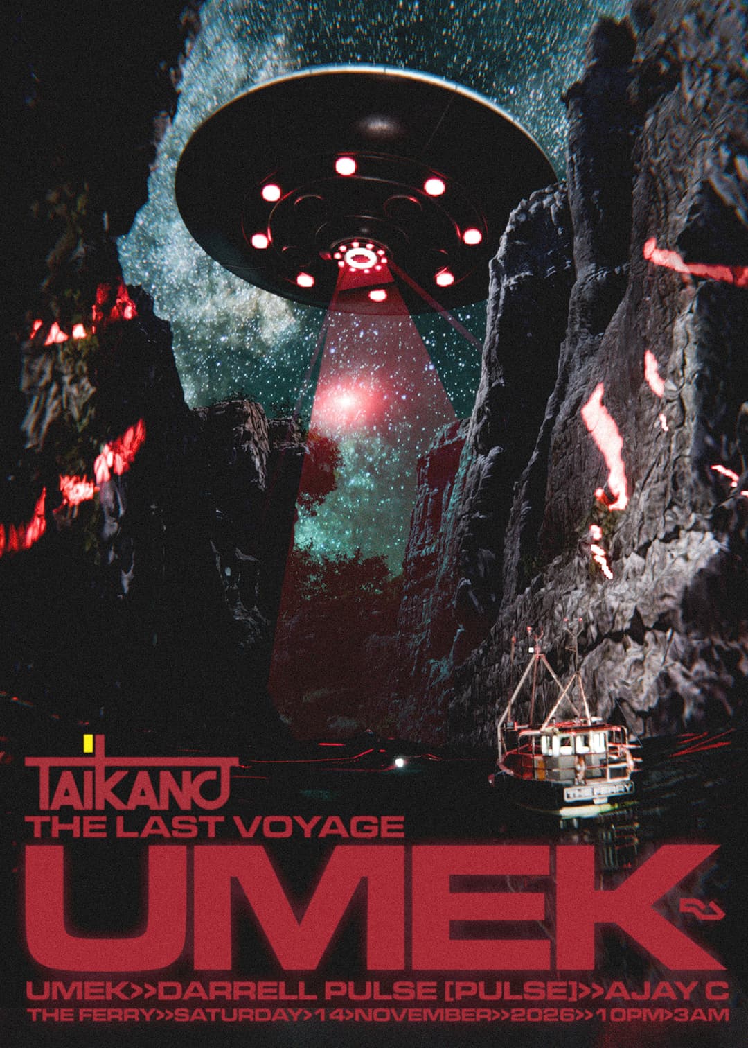 Taikano The Last Voyage with Umek // Darrell Pulse // AJAY C