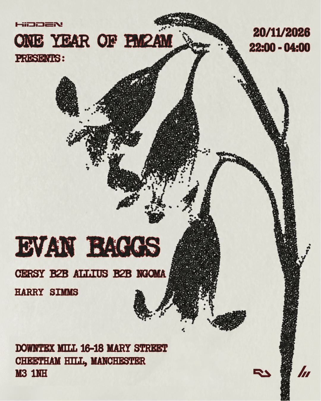 ONE YEAR OF PM2AM pres. Evan Baggs