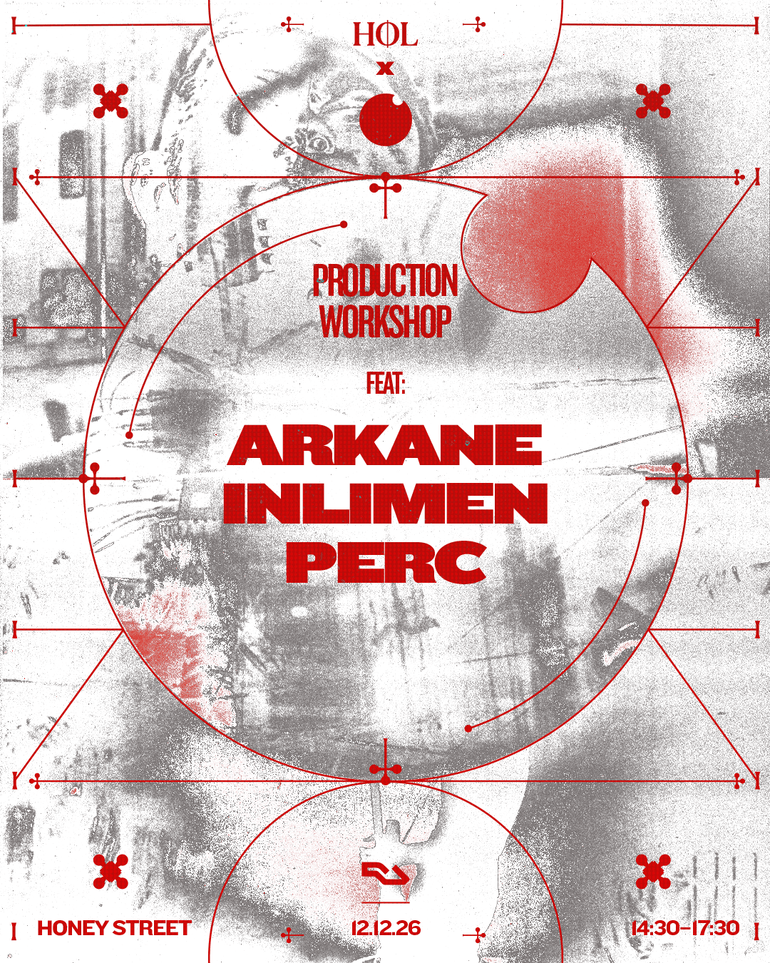 HØL x Perc Trax: Production Workshop with Perc, Arkane, INLIMEN