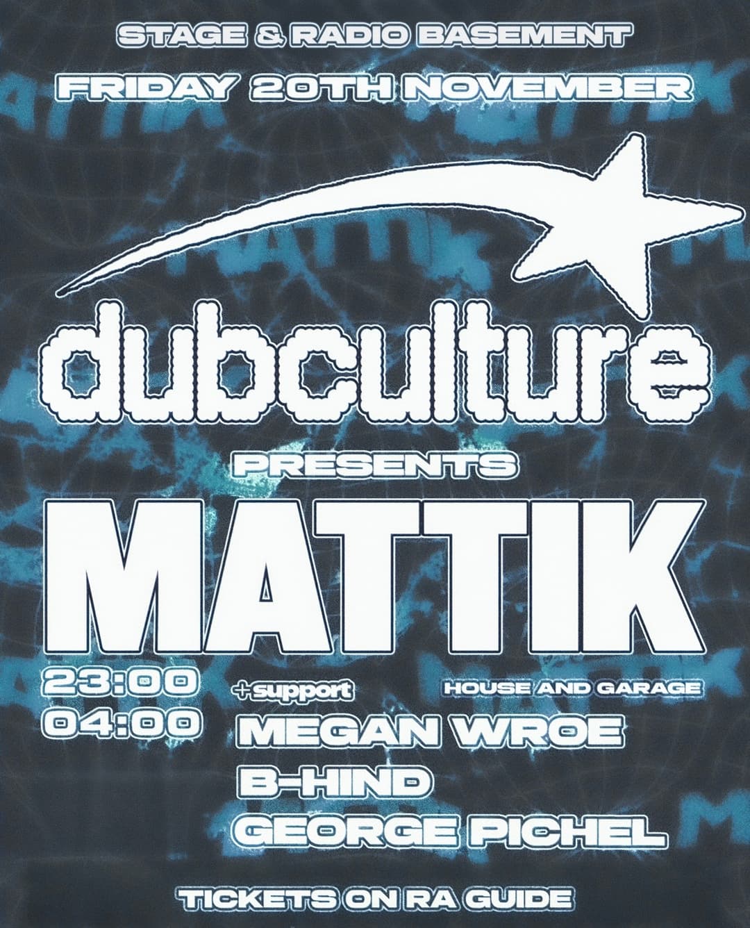 DUB CULTURE presents: Mattik