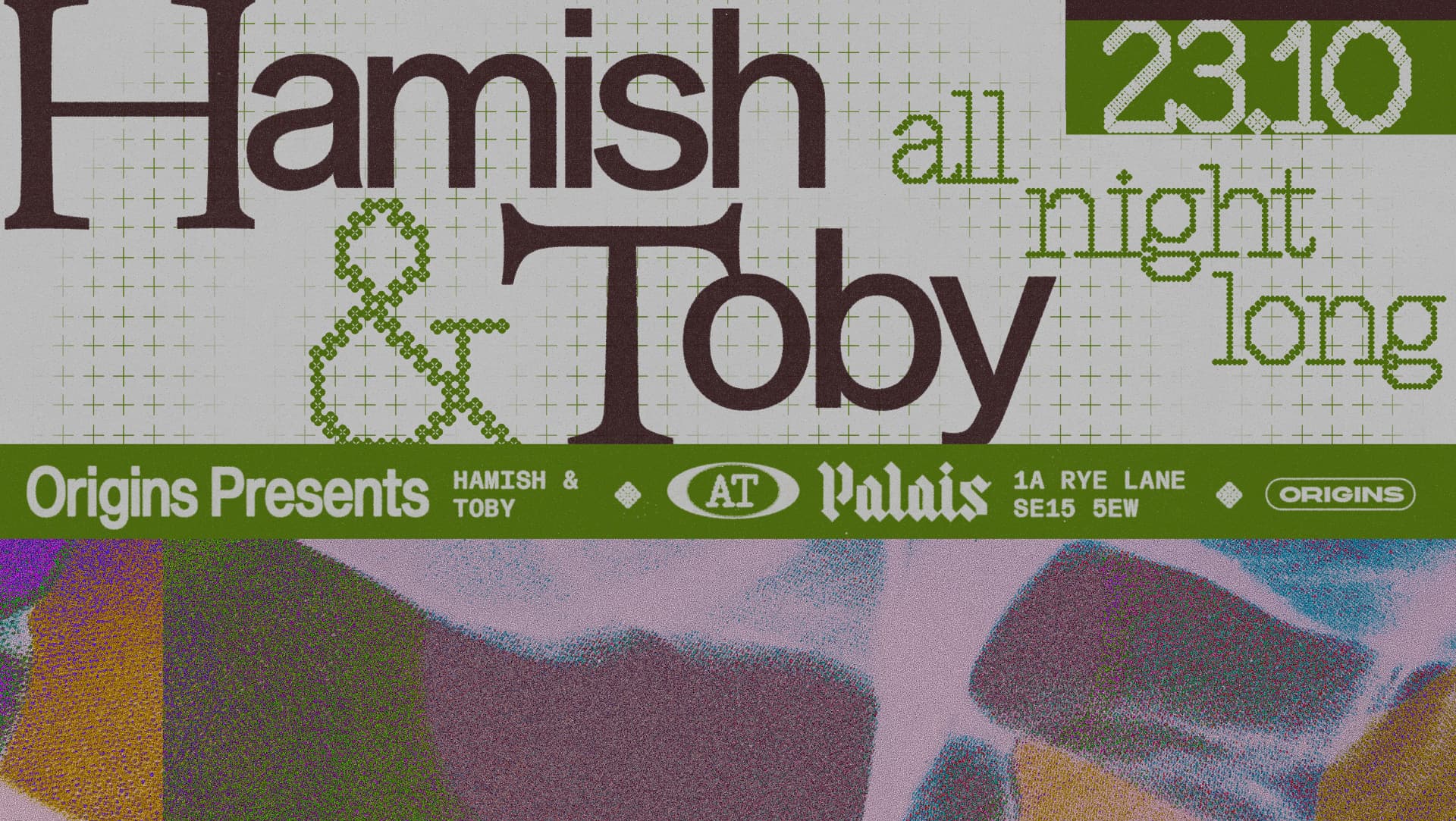 Origins: Hamish & Toby (All Night Long)