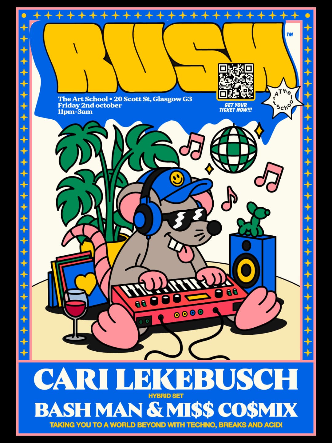 RUSH - Cari Lekebusch 90's hybrid set