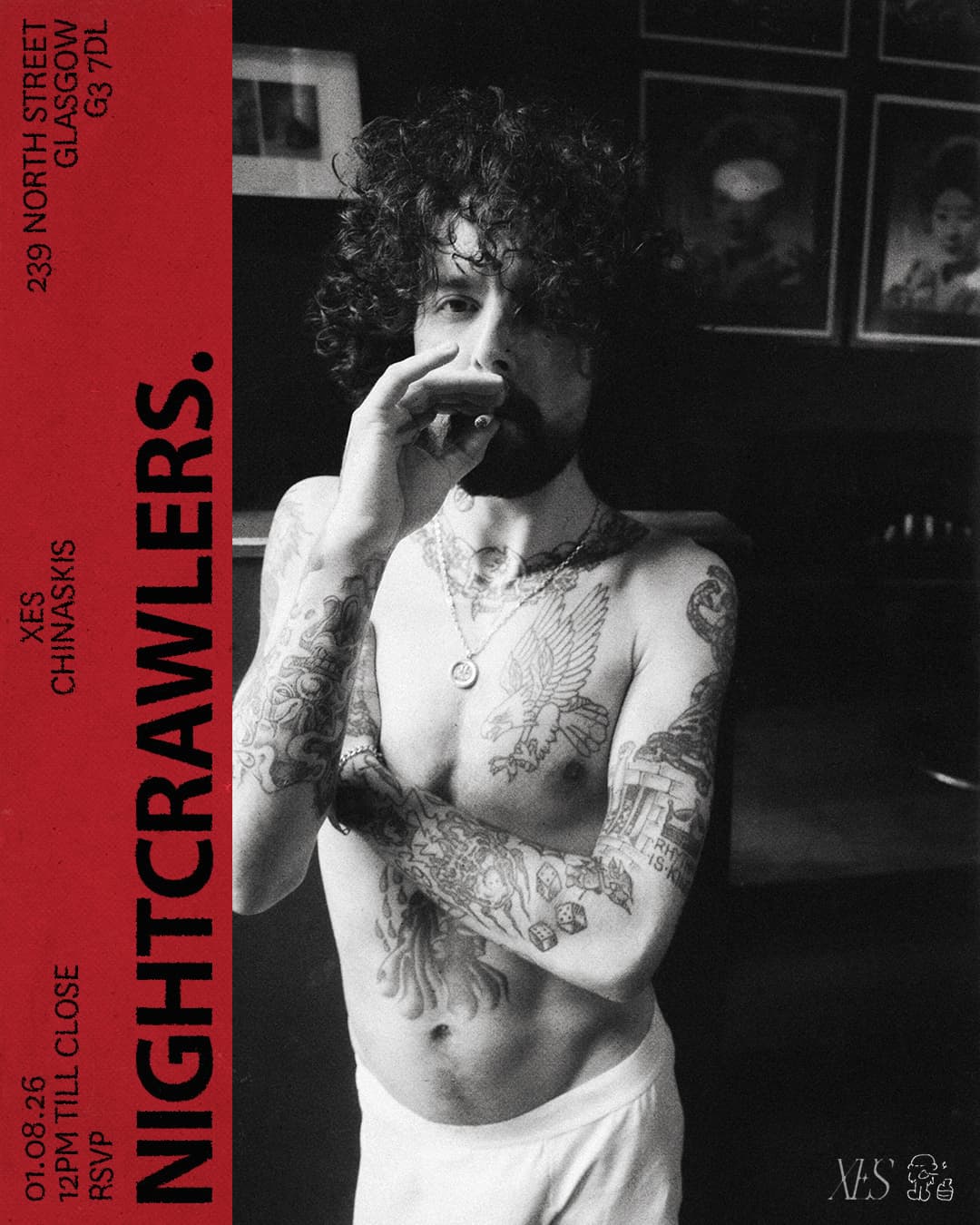 XES & Chinaskis present- NIGHTCRAWLERS