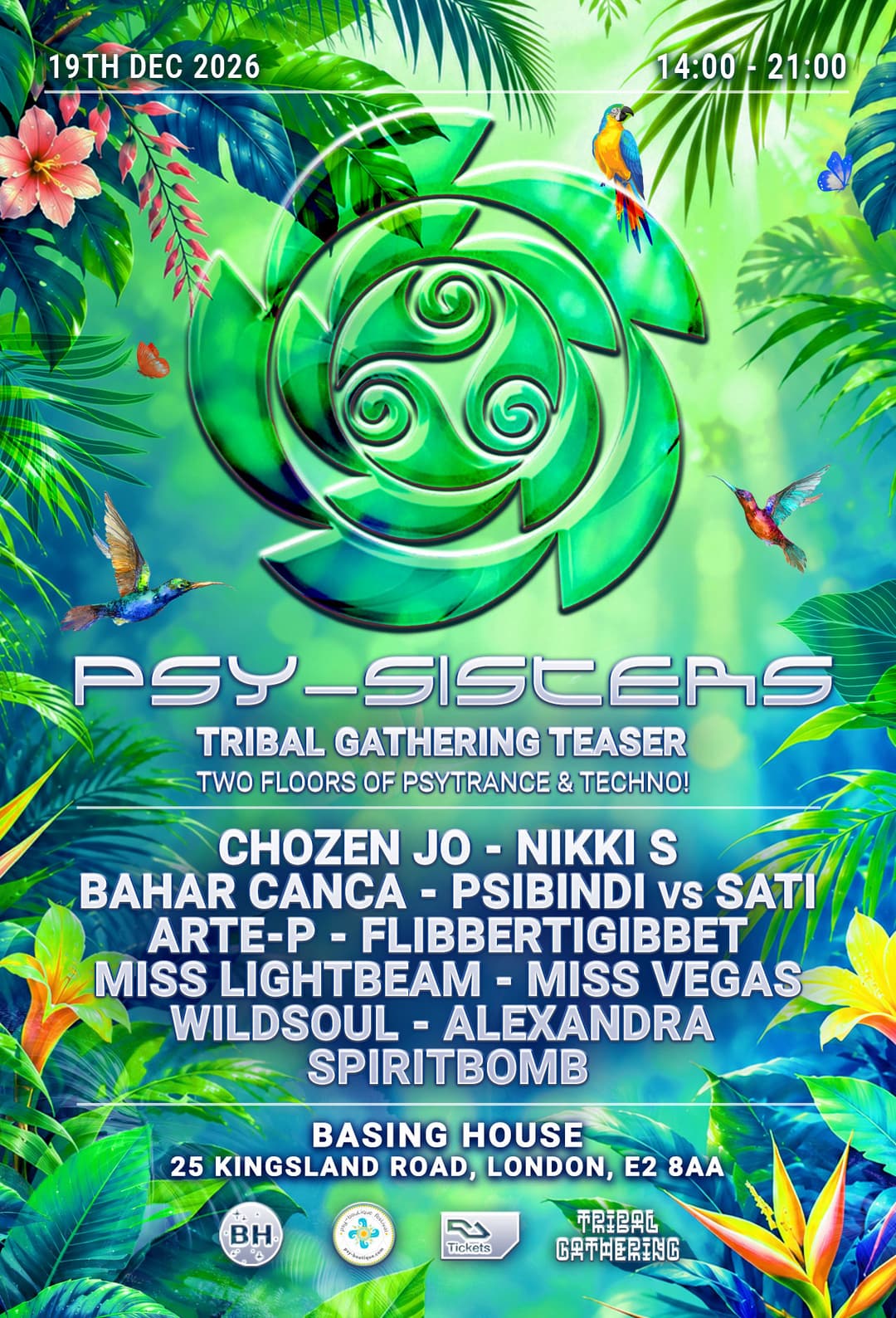 Psy-Sisters x Tribal Gathering Teaser