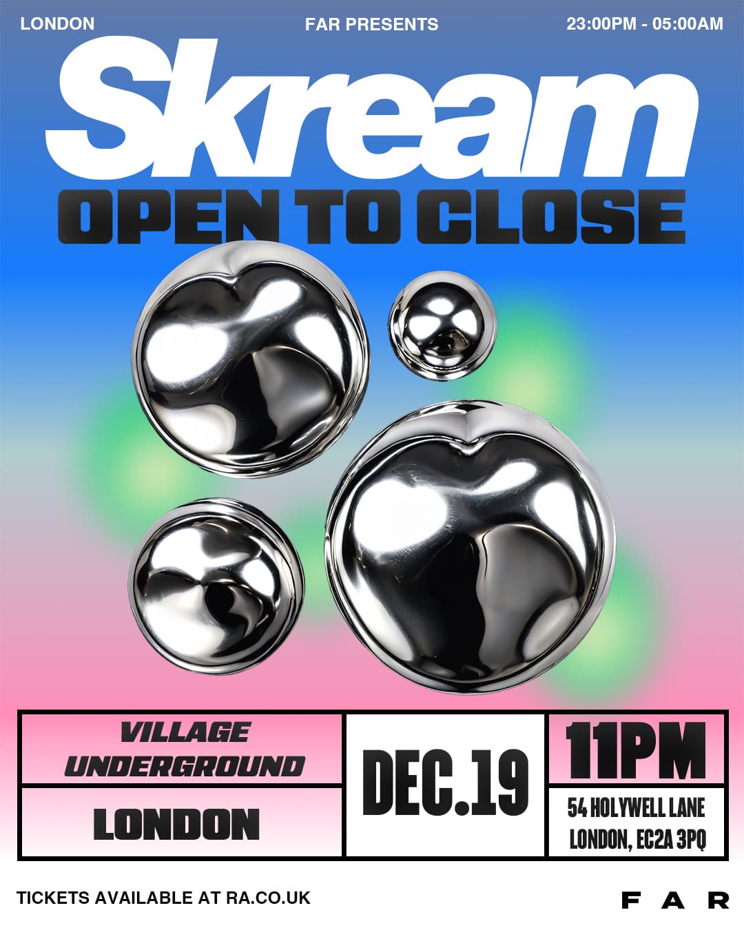 Skream - Open to Close