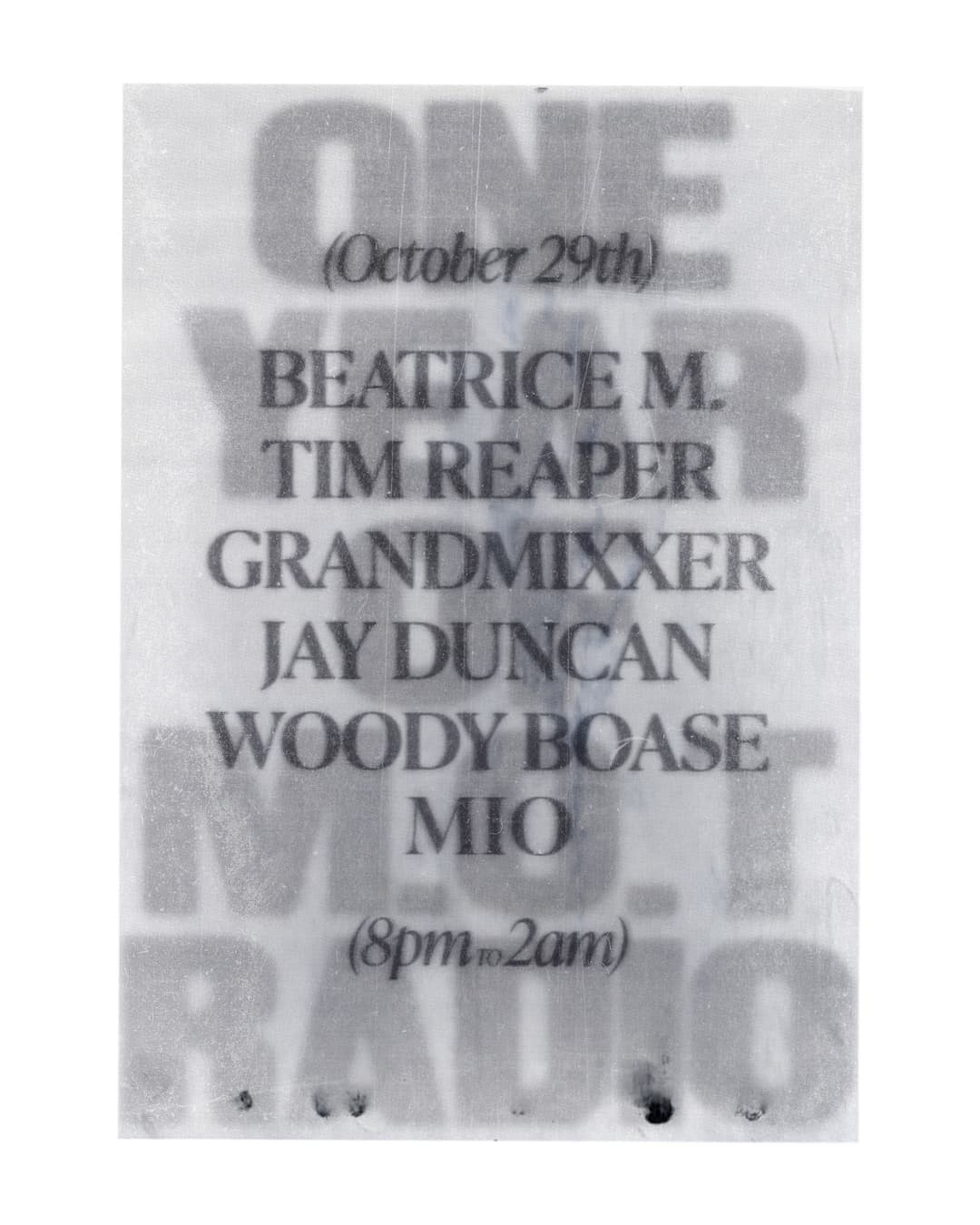 ✦ M.O.T Radio ✦ Beatrice M. & Tim Reaper, Grandmixxer, Jay Duncan ✦