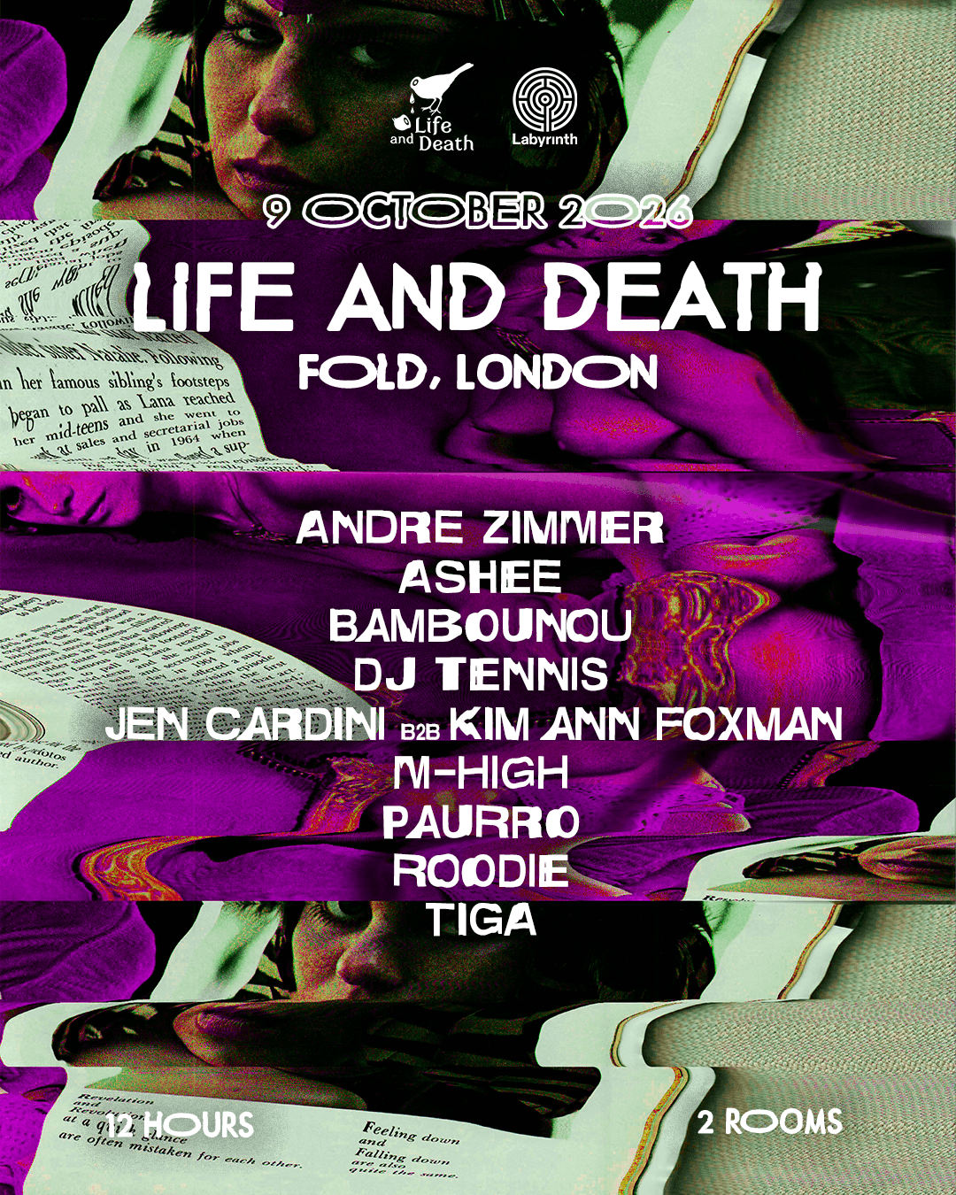Labyrinth presents: 12 hours of Life & Death at FOLD