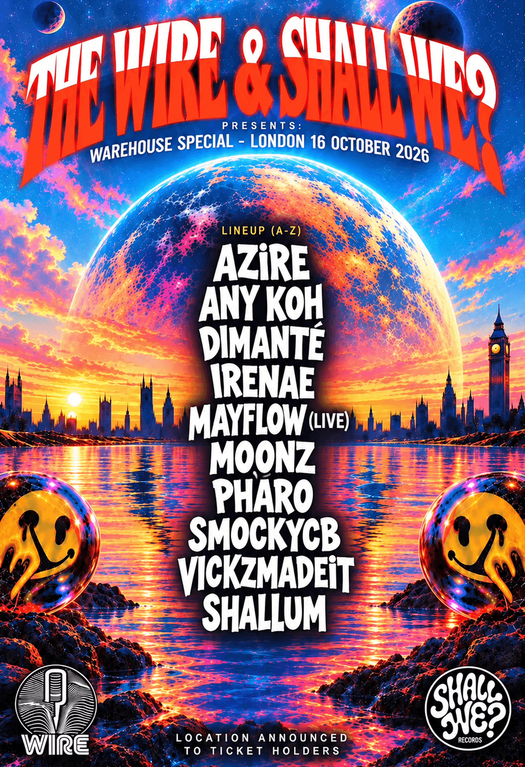 SHALL WE? x THE WIRE: SECRET LONDON AFTERHOURS - PRIVATE EVENT